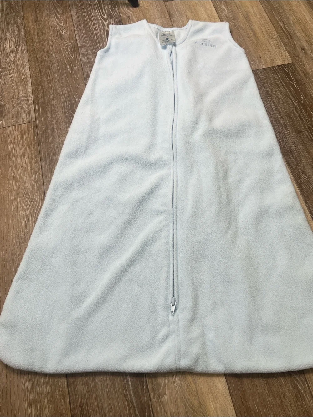 Halo Baby SleepSack in Light Blue Fleece - Large